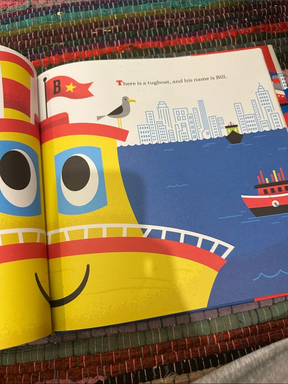 Tugboat Bill and the River Rescue HC book